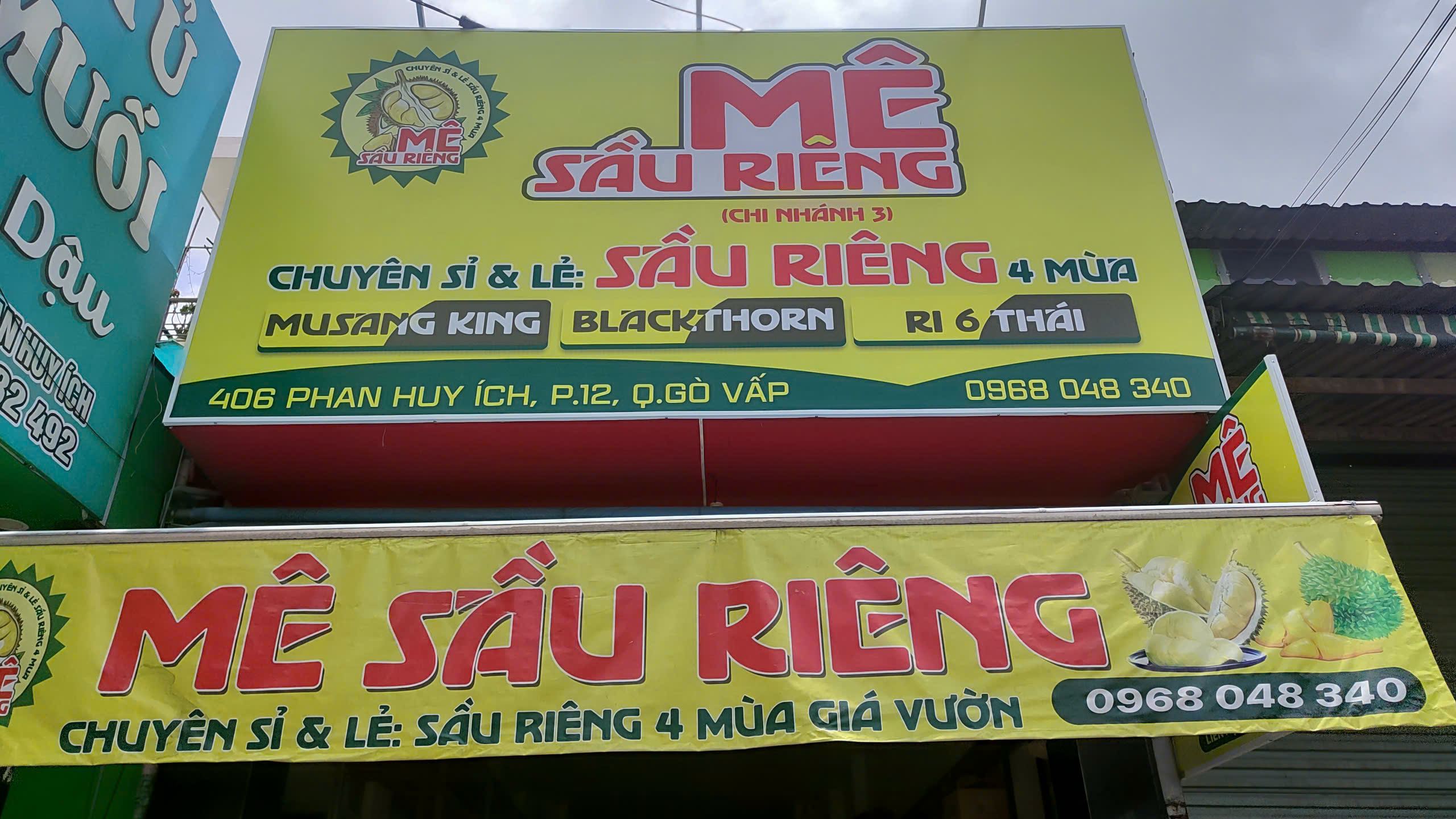 Sầu riêng đường phan huy ích gọi ngay 0917195297 là có ngay sầu 